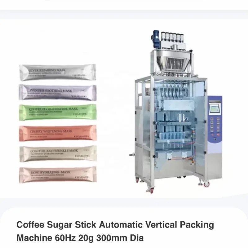 sticks coffee powder sachet filling multi lines packaging machine, coffee sticks packing machine, sugar stick packing machine