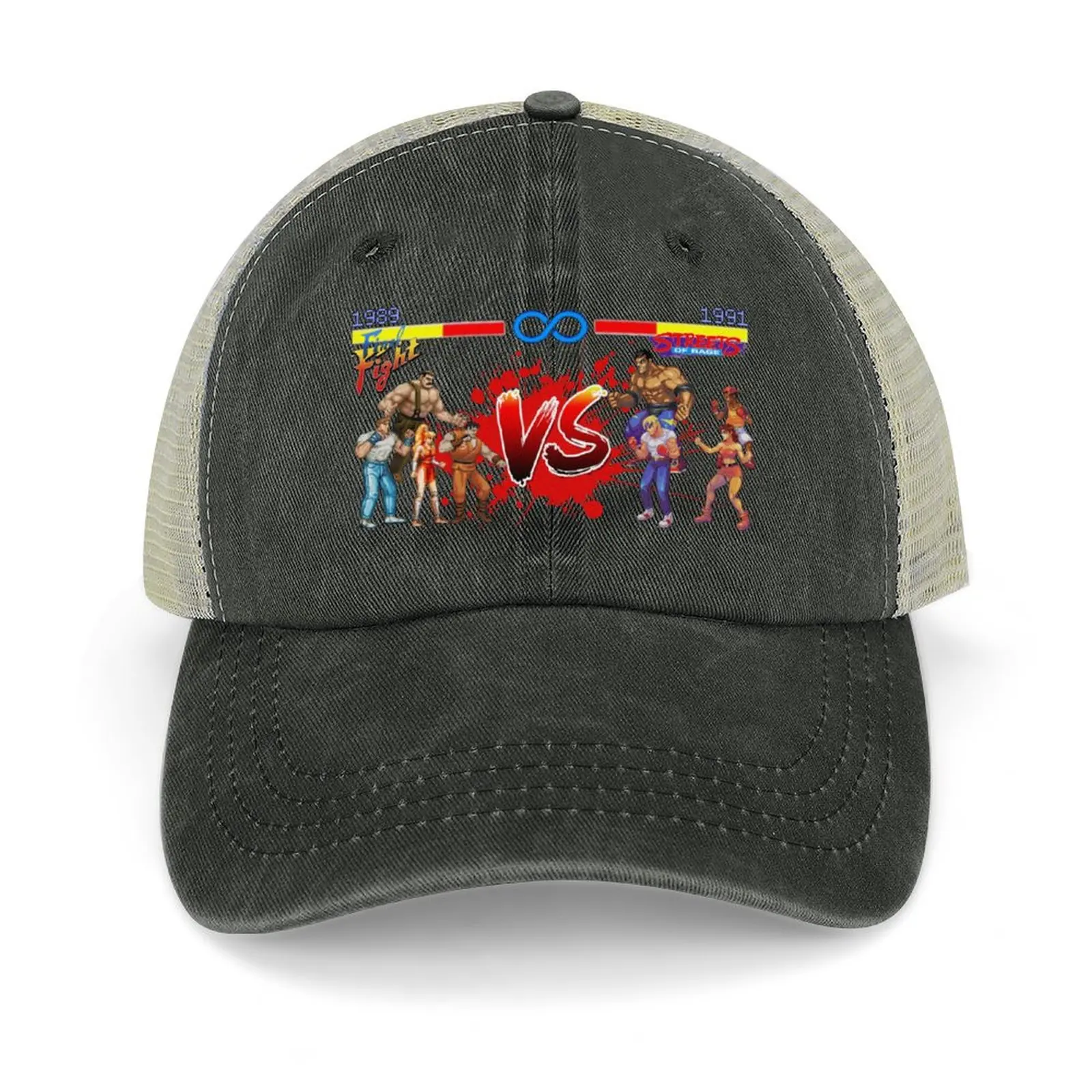 

Final fight vs street of rage Baseball Cap hard hat Sun Cap custom Hat New In The Hat Women Men's