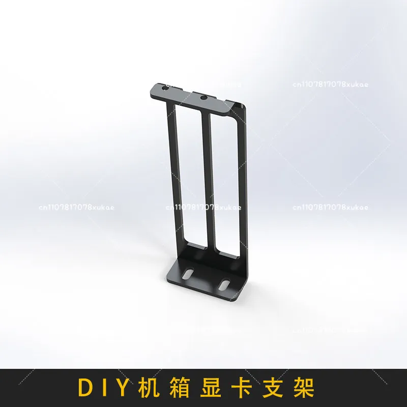 DIY chassis graphics card holder