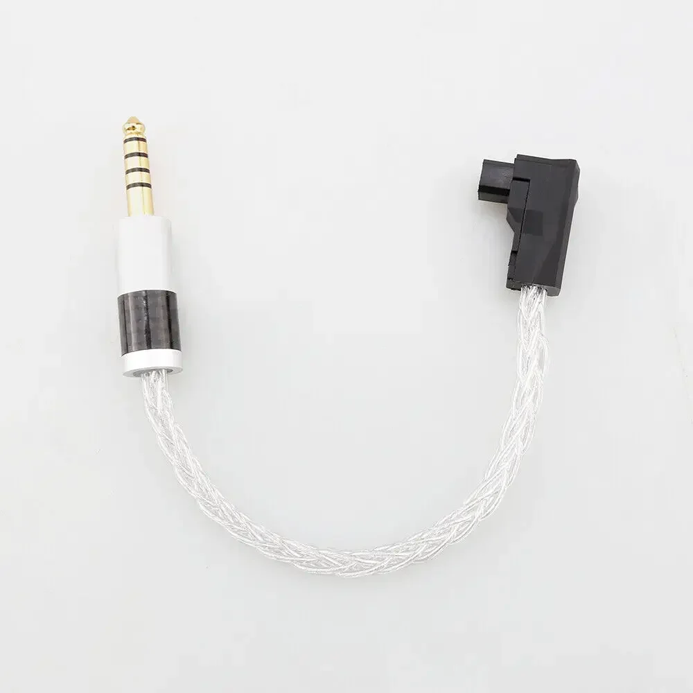 Pure Silver Rsa/alo Mini to 4.4mm Female Male Adapter Cable for 71b Mk3 Duet