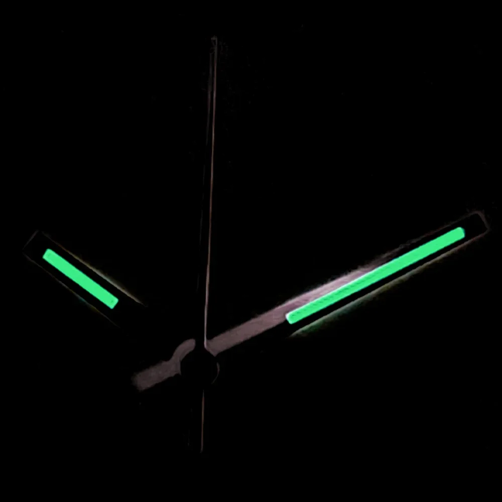 Gold White Mercedes Style Green C3 Luminous Needles for NH35 NH34 NH36 Diver Watch Hands Set Pointer Pin Watch Accessories