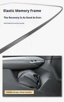 適用於雷諾 Clio 2 3 4 5 2015 - 2020 2021 2022 的汽車配件遮陽簾前後窗遮陽板汽車擋風玻璃遮陽罩 10 最佳銷售 梅甘娜2配件 - №10