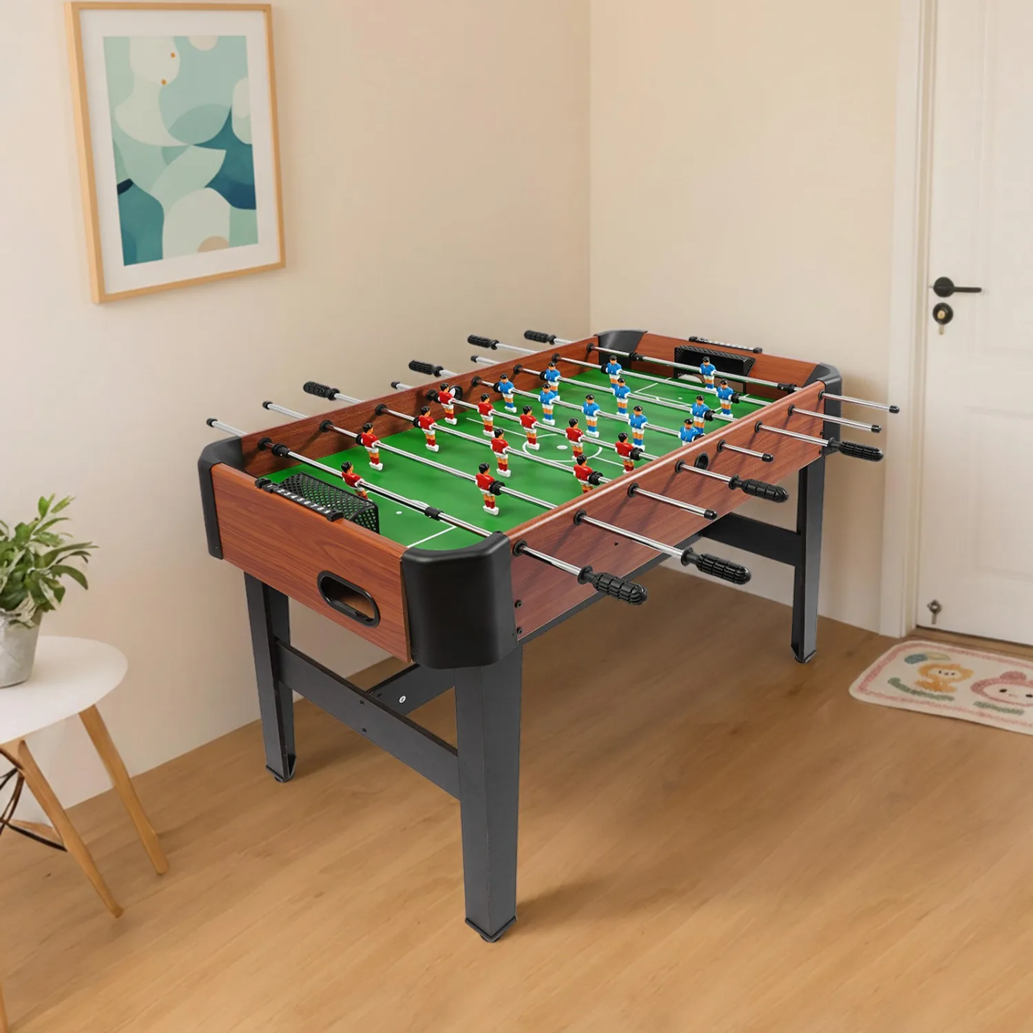 

Футбольный стол для соревнований 120 см с 8 штангами, разработанный для тренировки координации рук и глаз