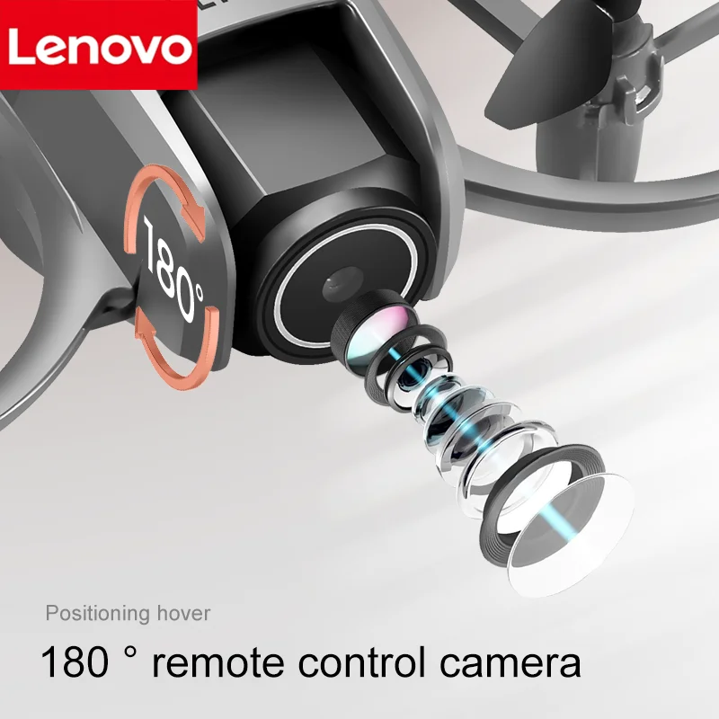 Lenovo D16 Drone 8K Antenne HD Profesional Dual-camera Helikopter Optische stroom Positionering Vermijding Bushless Motor GPS Drone UAV