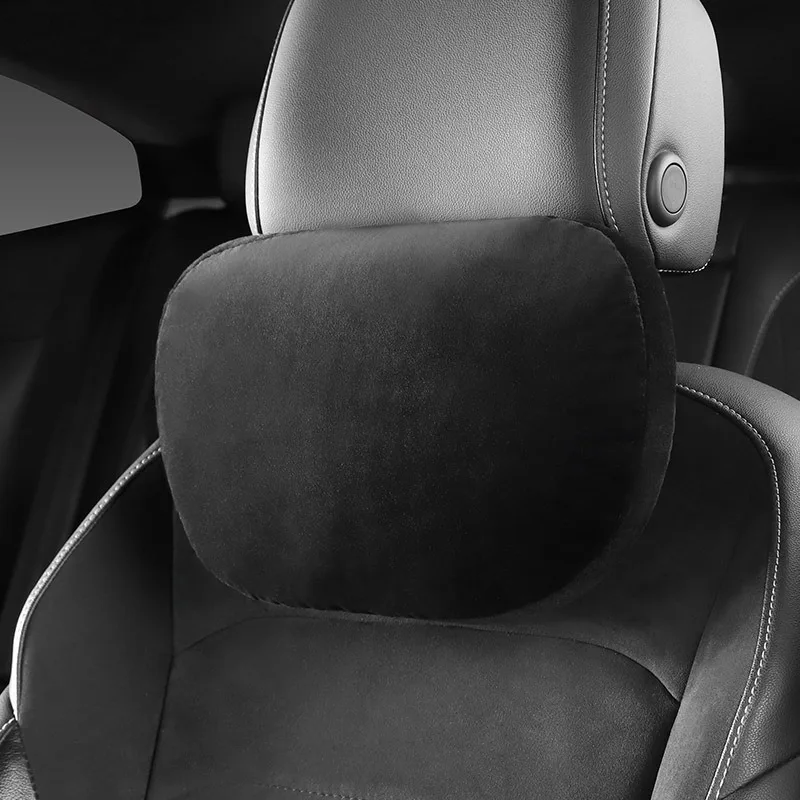 NEW Top Quality Car Headrest Neck Support Seat for Seat Cushion Neck Lumbar Supportor Cotton Set Interior Car Accessories