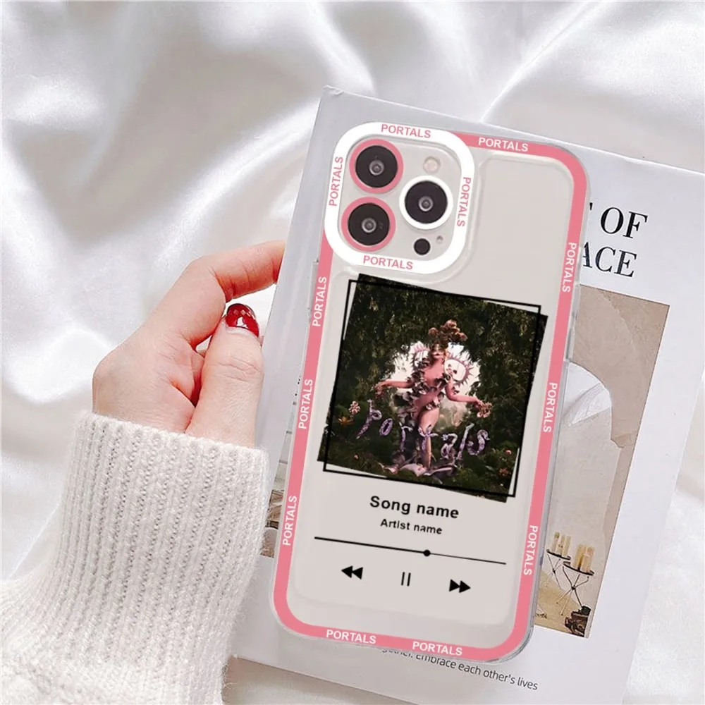 Melanie Martinez Portals Phone Case For iPhone 11 12 13 14 Mini Pro Max XR X XS TPU Clear Case