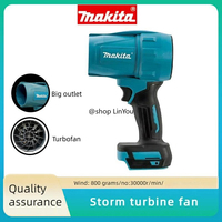 Makita 30000RPM Violent Blower Turbo Jet Fan 18V Electric Air Duster Wind Speed Turbo Rechargeable Car Cleanin Tool