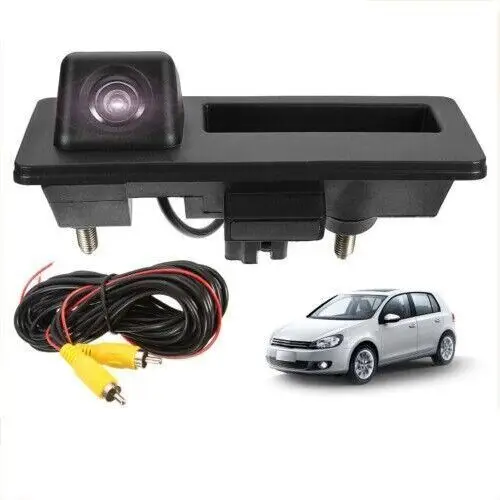 Car Trunk Handle Rear View Backup Parking Camera fit for Jetta TIGUAN PASSAT