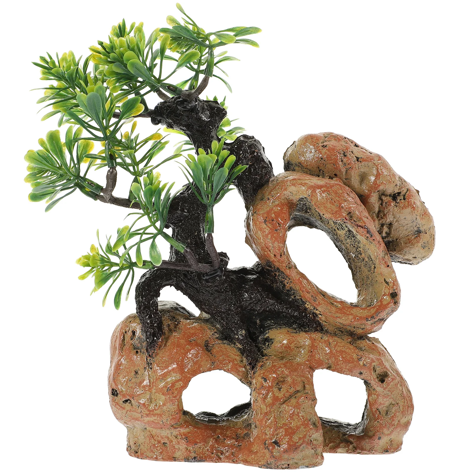

Artificial Resin Tree Branches Fake Plant Tank Decoration Reptile Climbing Decor Habitat Branch Snake Turtle Aquarium