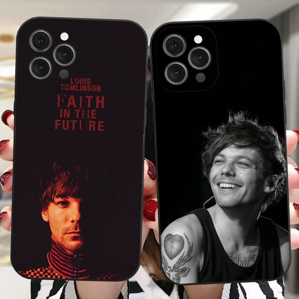 

Louis William Tomlinson Phone Case For iPhone 16,15,14,13,12,11 Plus,Pro,Max,XR,XS,X,7,8 Plus,SE,Mini Silicone Soft