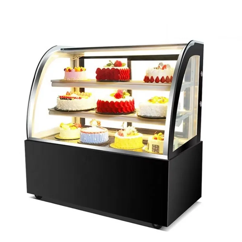 Electronic Temperature Control Bakery Display Cake Refrigerated Freezer Cabinet Cake Showcase