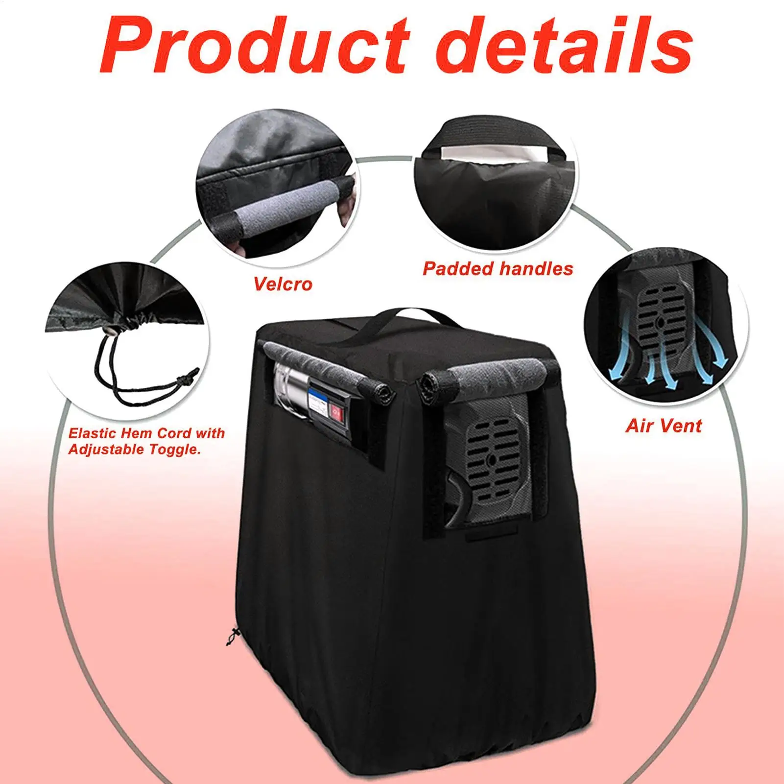 Well Pump Cover Protector Shield Handle Water Booster Pump Cover for Home Outdoor Backyard Farm Pathway Irrigation System