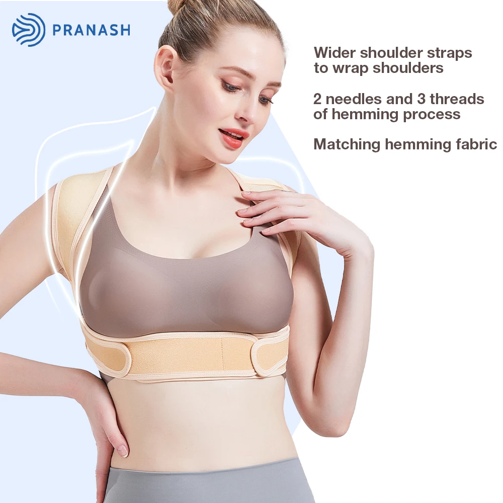 Adjustable Back Support Belt for Adult, Posture Corrector, Spine, Shoulder Brace, Invisible Brace, New, Hot