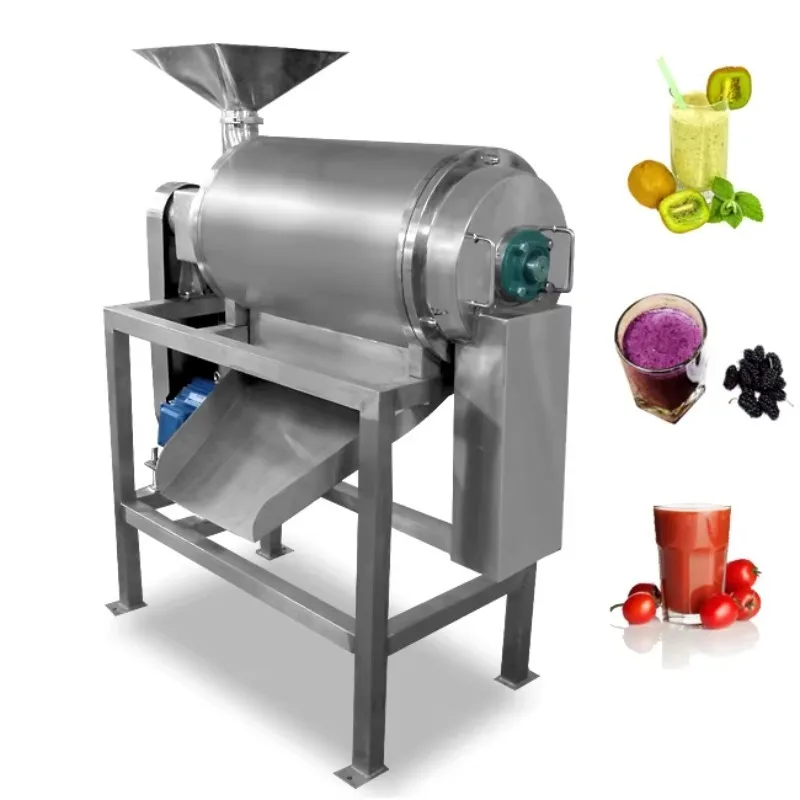 2026Commercial Food Processor Quality Electric 500KG/H Fruit  Grape Cherry mango Pitting Pulping Blender Juicer Machine
