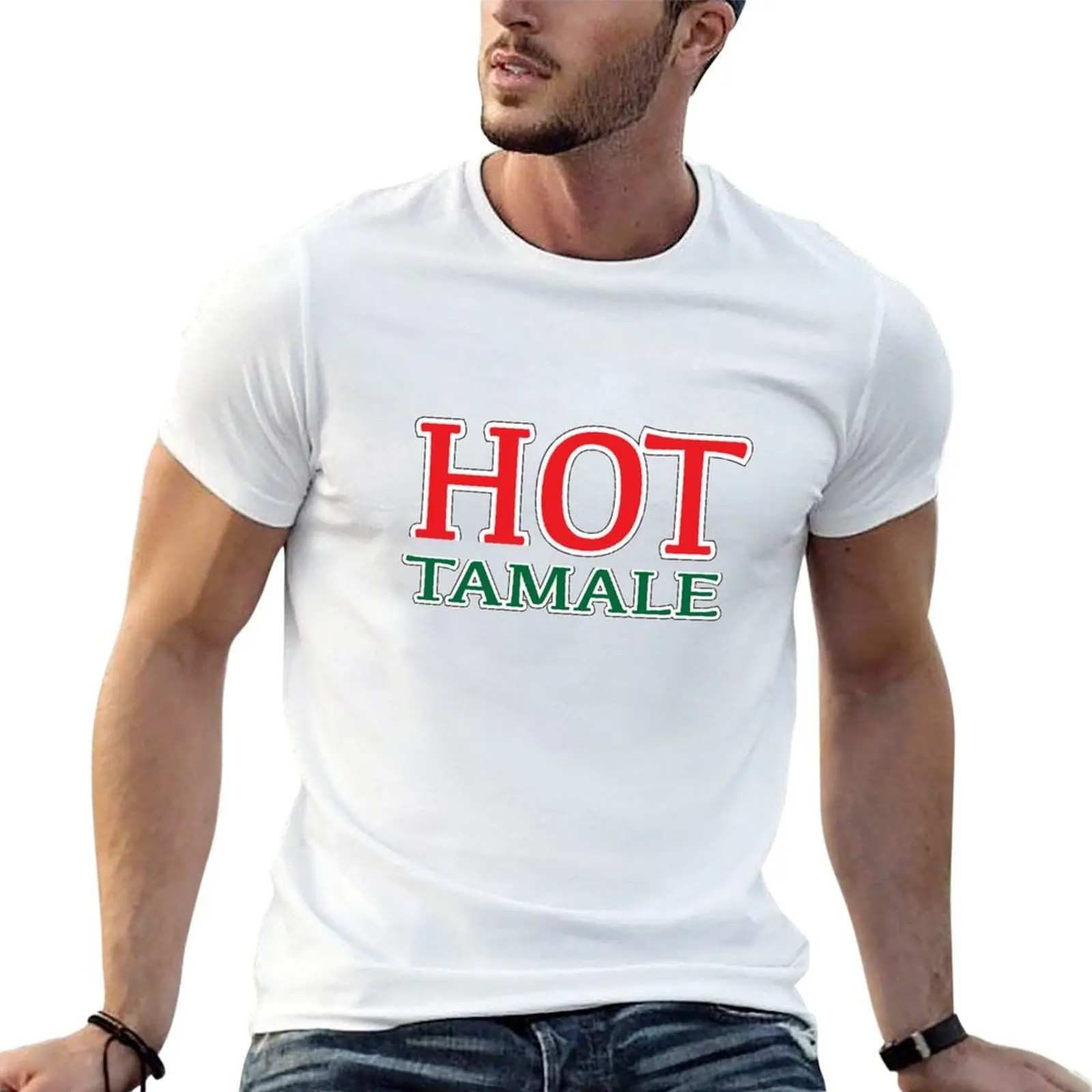 Hombre hombre DESIGN LATINO t camisa gráfica camisas 100% hombre camiseta TAMALE - t camisa de algodón de lujo CALIENTE