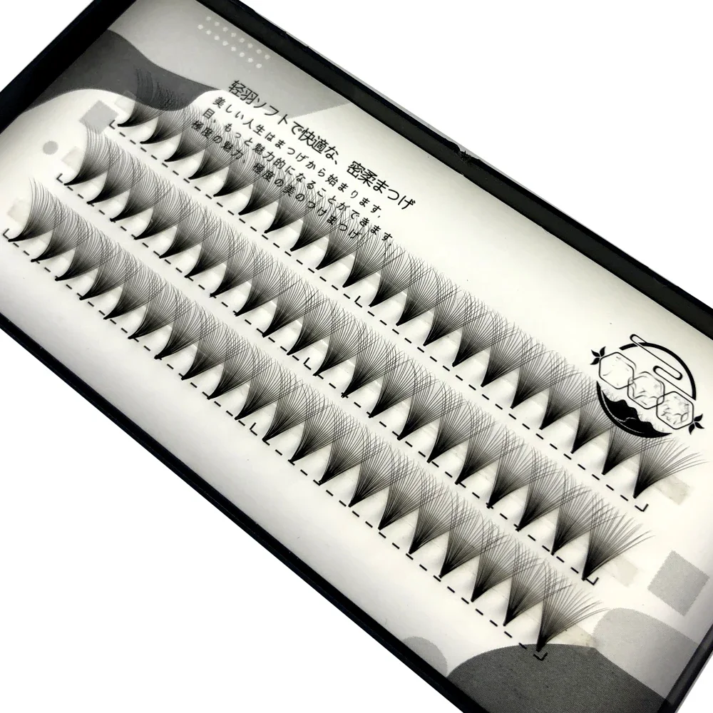 1 กล่อง 20D Natrual faux mink ผมผ้าไหมขนตา 0.07 ความหนาขนตา false mink eyelash extensions ขนตาปลอม