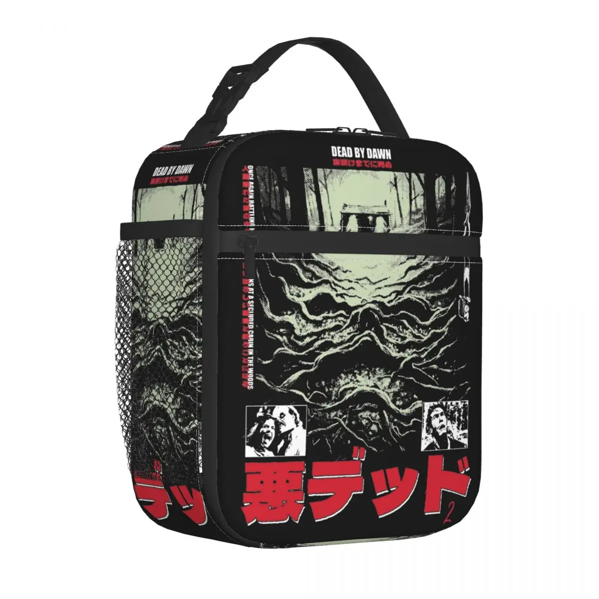 The Cabin Evil Dead Insulated Lunch Bags Portable Lunch Container Cooler Bag Lunch Box Tote Office Travel Bento Pouch