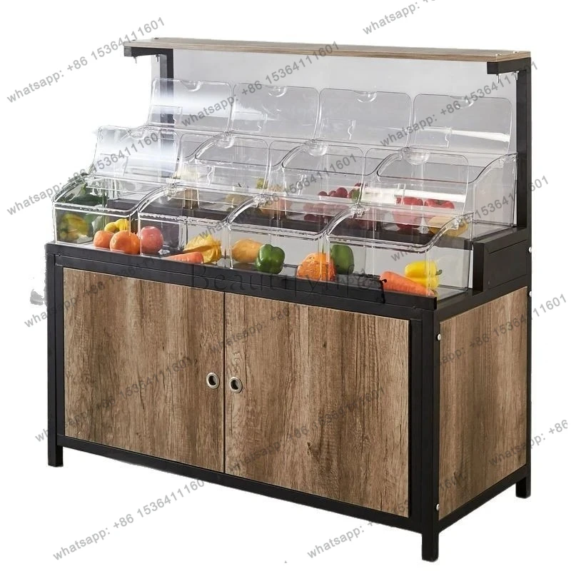Supermarket Snack Shelf Display Shelf Scattered Candy Food Dried Fruit Bulk Cabinet