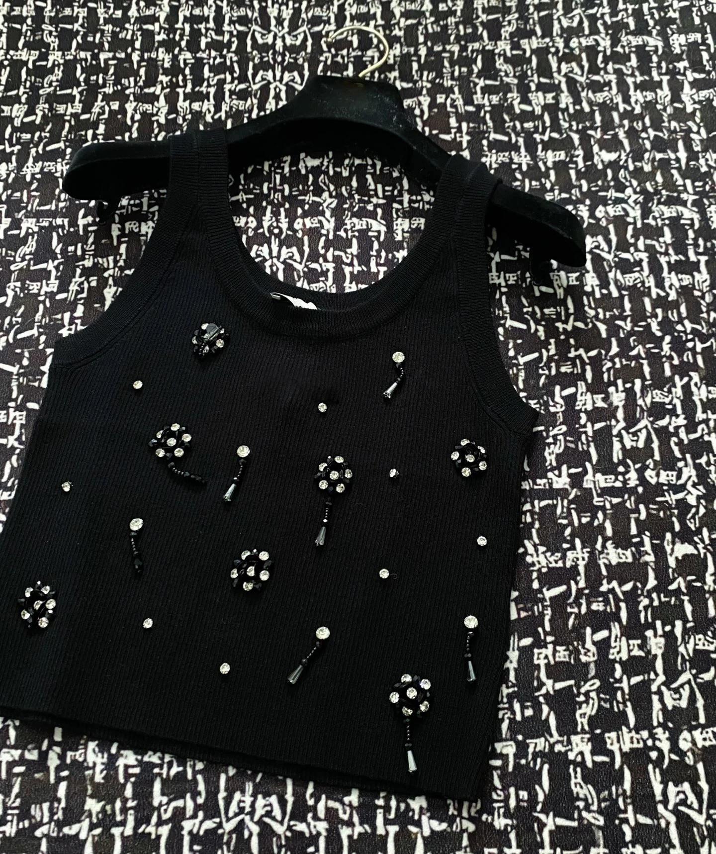 

Women Solid Round Neck Sequined Tank Top Women 2025 Summer Basic Elastic Tank Top O Neck Solid Tank Top