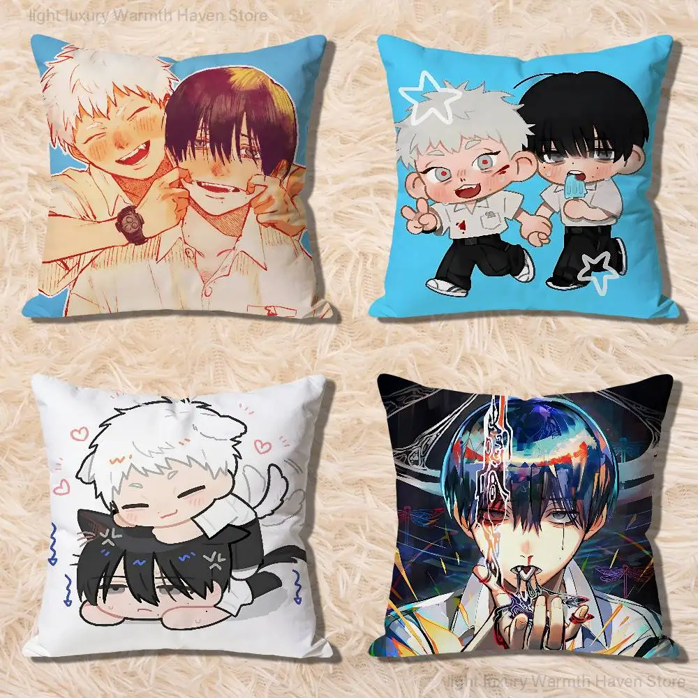 

S-Summer H-Hikaru Died Various Sizes Square Pillow Case For Car Home Bedchamber Decor Custom Valentine gift