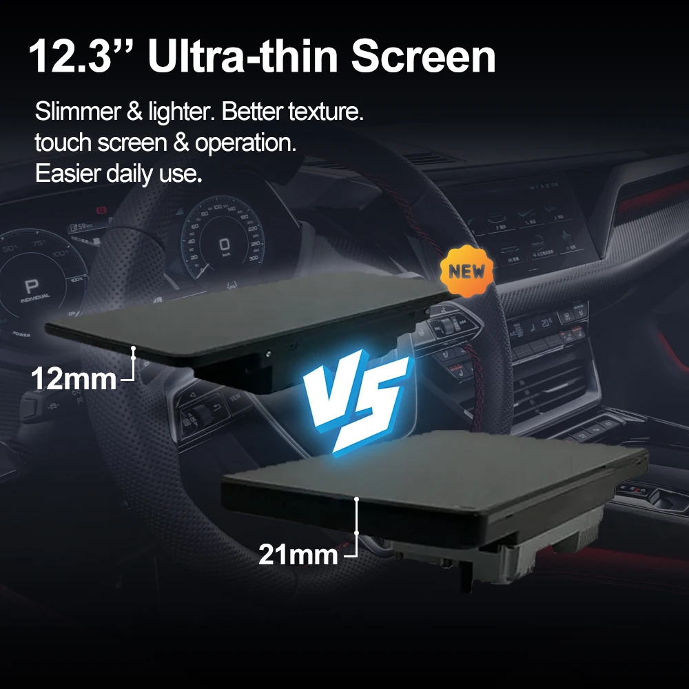 محرك اليد اليسرى أندرويد 15 راديو السيارة مشغل وسائط متعددة لمرسيدس بنز C الفئة W204 2011-2014 4G WiFi BT DSP 12.3 "شاشة QLED #4