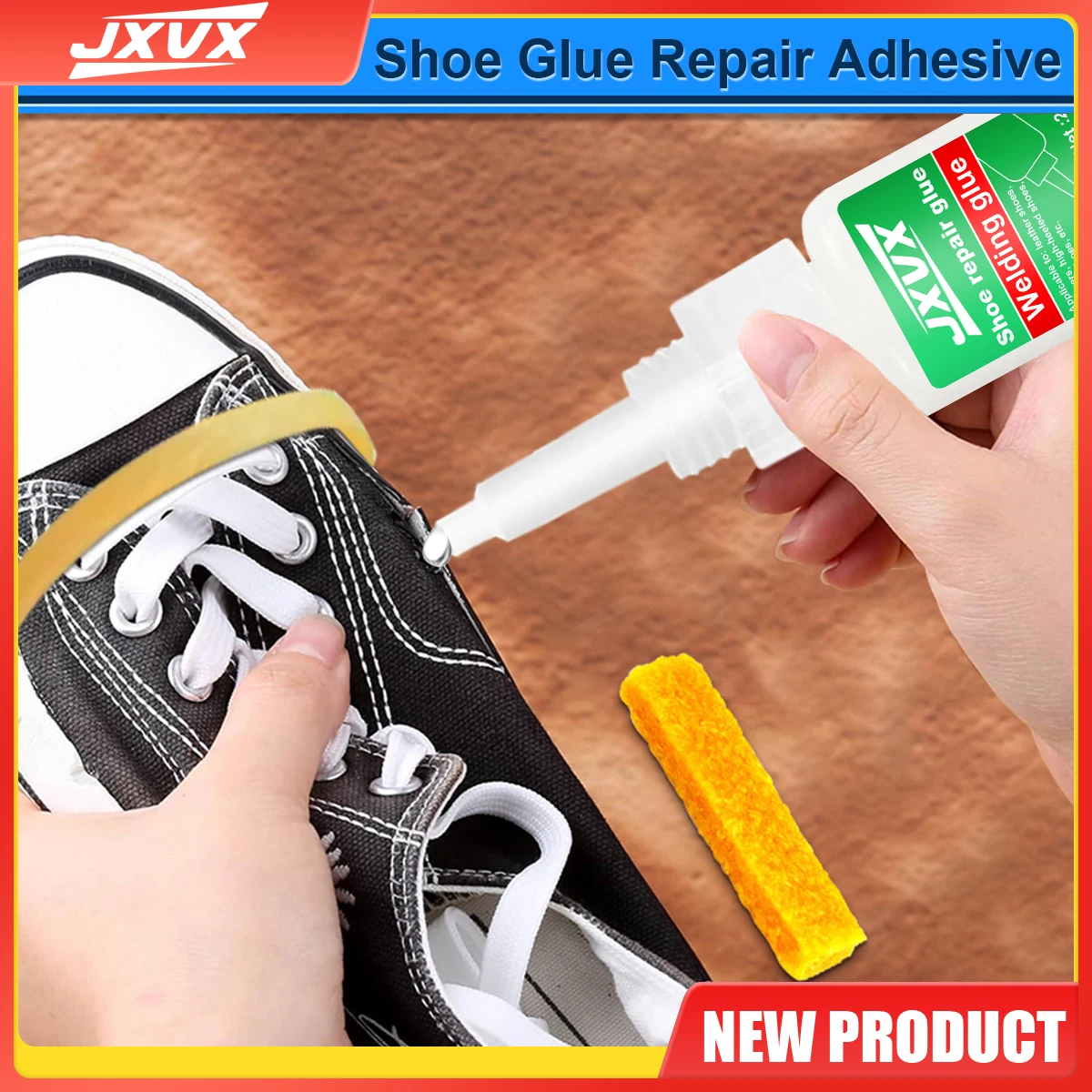 Super Oil Welding Glue, Professional Shoe Glue, Transparent Waterproof, Super Strong Adhesion, Long-Lasting Stability, Multi-Purpose Glue, Simple Operation.