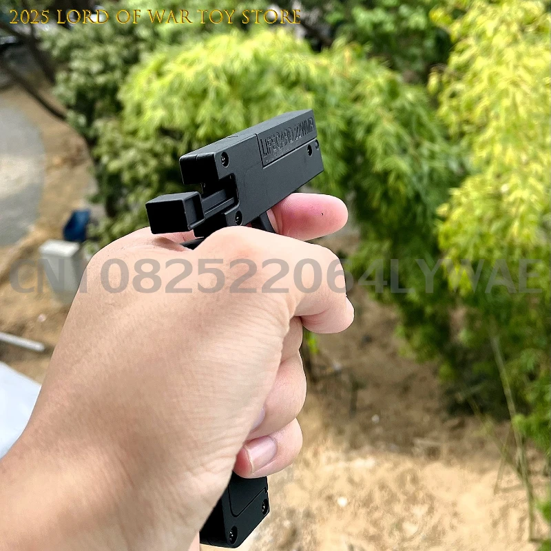 1-3 قطعة 2.0 ترقية Lifecard سبيكة للطي بندقية لعبة رصاصة طرية الناسف اطلاق النار نموذج مسدس للبالغين الاطفال هدايا عيد الميلاد