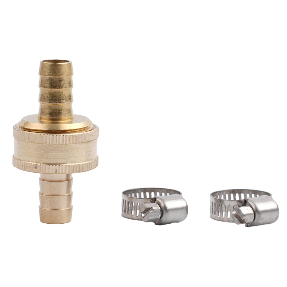 Hose Pipe Connector Garden Hose Brass Mender End Repair Kit Stainless Steel Tap Adaptor Outdoor New High Quality