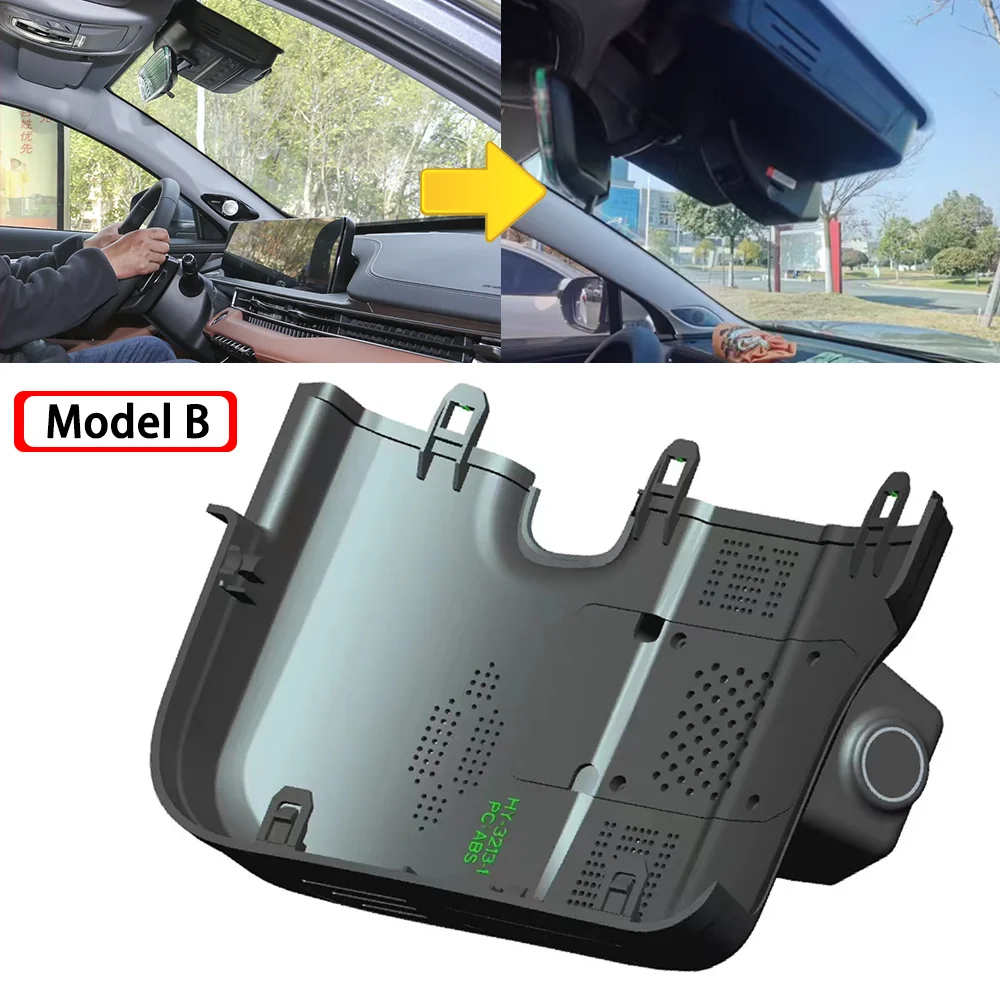 ZJCGO لشيري Fownix شيري تيجو 8 جراند تور Exeed Xtrim LX HUD سيارة 4K واي فاي مسجل فيديو DVR داش كام لوحة القيادة الكاميرا