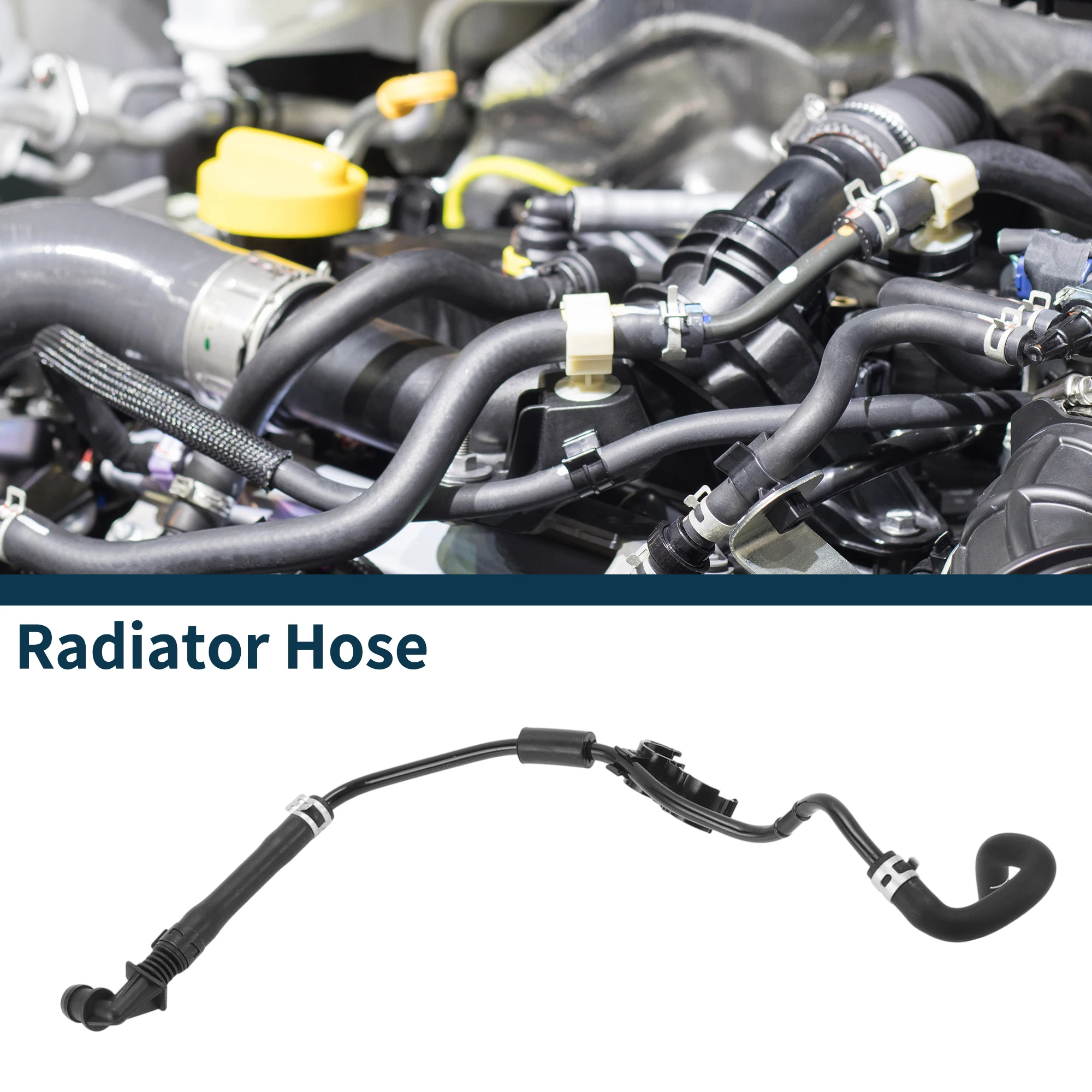 

Motoforti Radiator Hose for Porsche Macan 2014 No.95812108100 Plastic Coolant Pipe