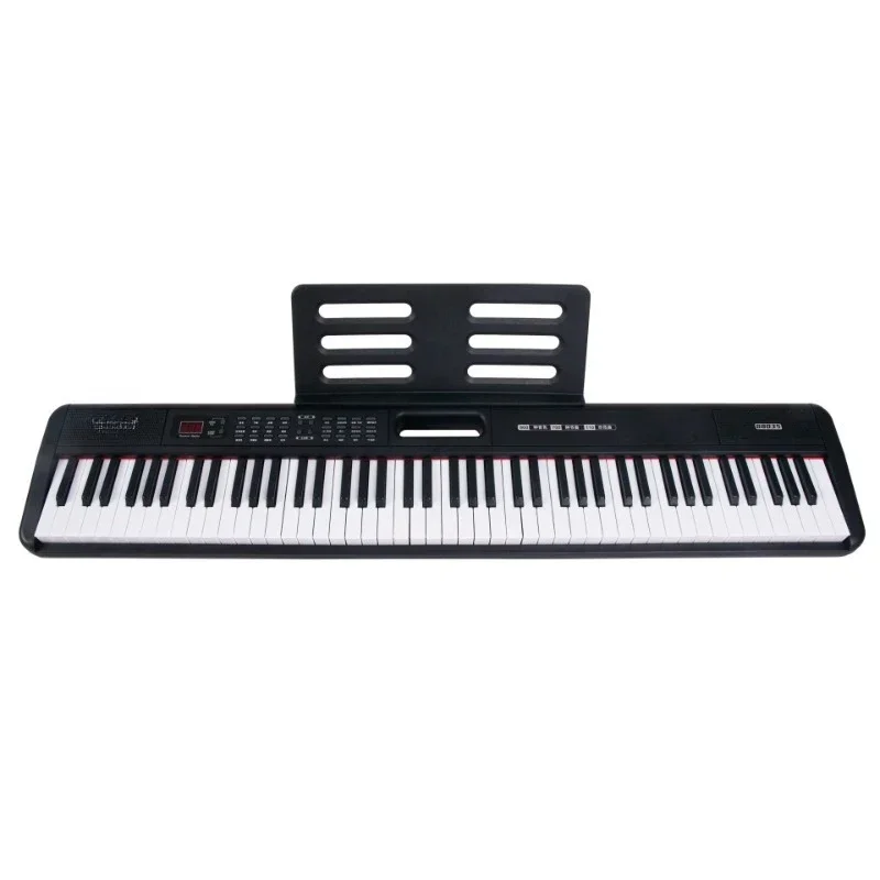 88-Key Power Electronic Organ Introduction Beginner Portable Home Practice Children's Electronic Bluetooth MIDI