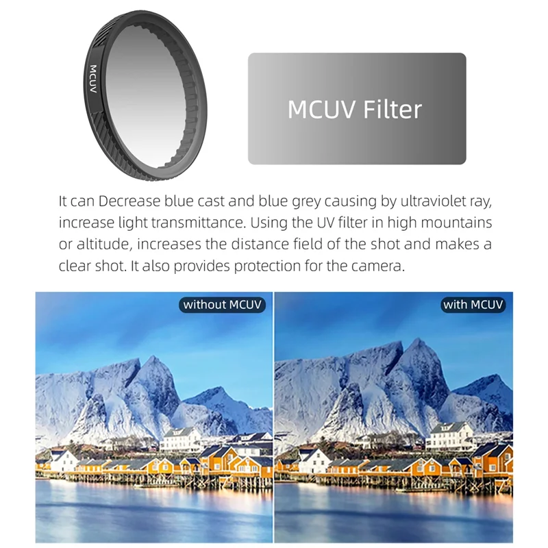 Filter Lensa A14M untuk DJI OSMO Action 5 Pro/4/3 Filter Dapat Disesuaikan Aksesori Kamera Aksi Kit CPL ND