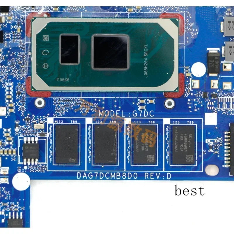 Para HP 13-AN TPN-Q214 placa-mãe DAG7DCMB8D0 L68367-601