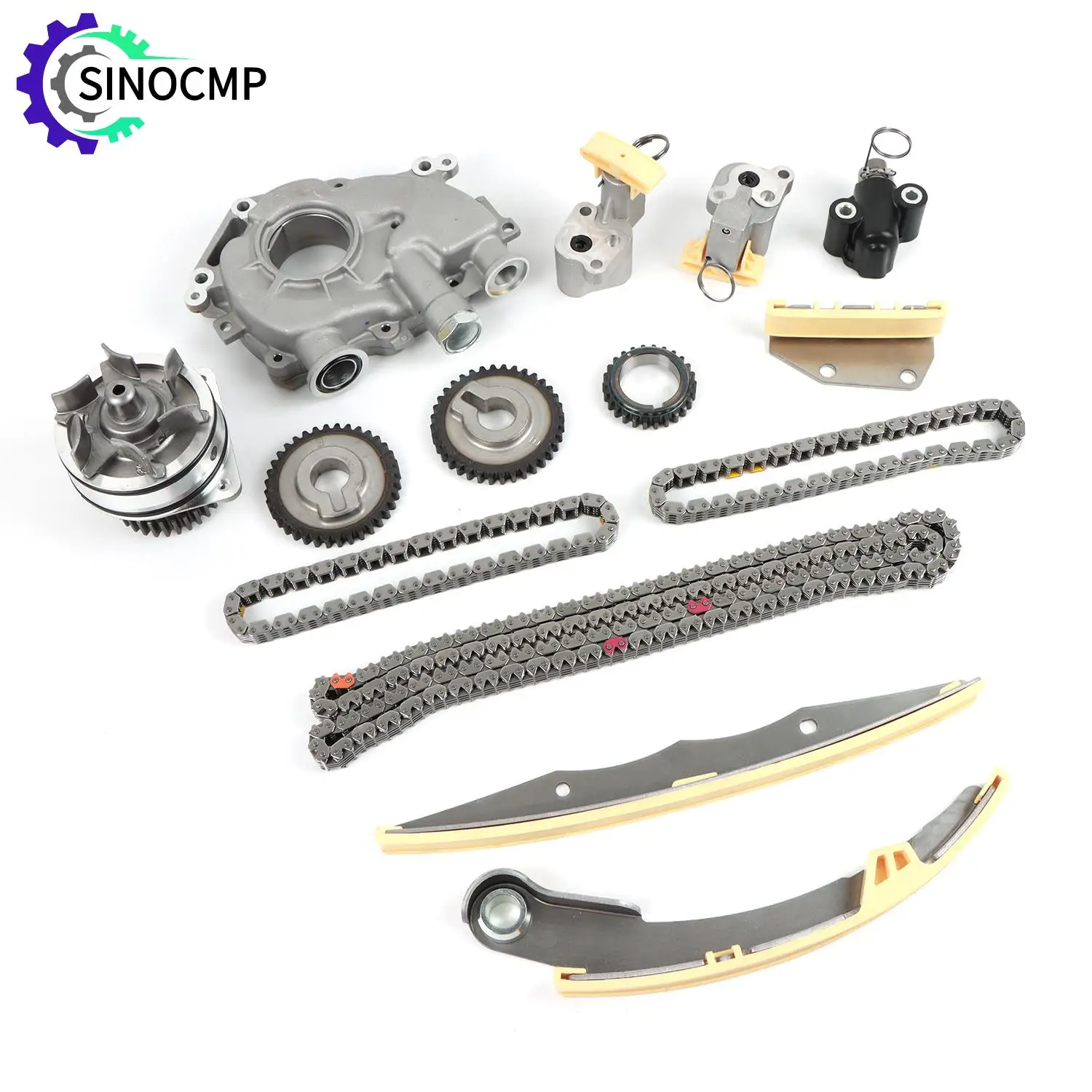 

VQ40DE Engine Timing Chain Kit w/Water Oil Pump 13028-ZK01C For Nissan Frontier Pathfinder Xterra 4.0L 13028-ZS00A 13091-ZK00A