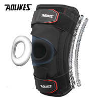 AOLIKES 1PCS Knee Brace for Knee Pain with Patella Gel Pad & Side Stabilizers Knee Support Arthritis Meniscus Injury Recovery