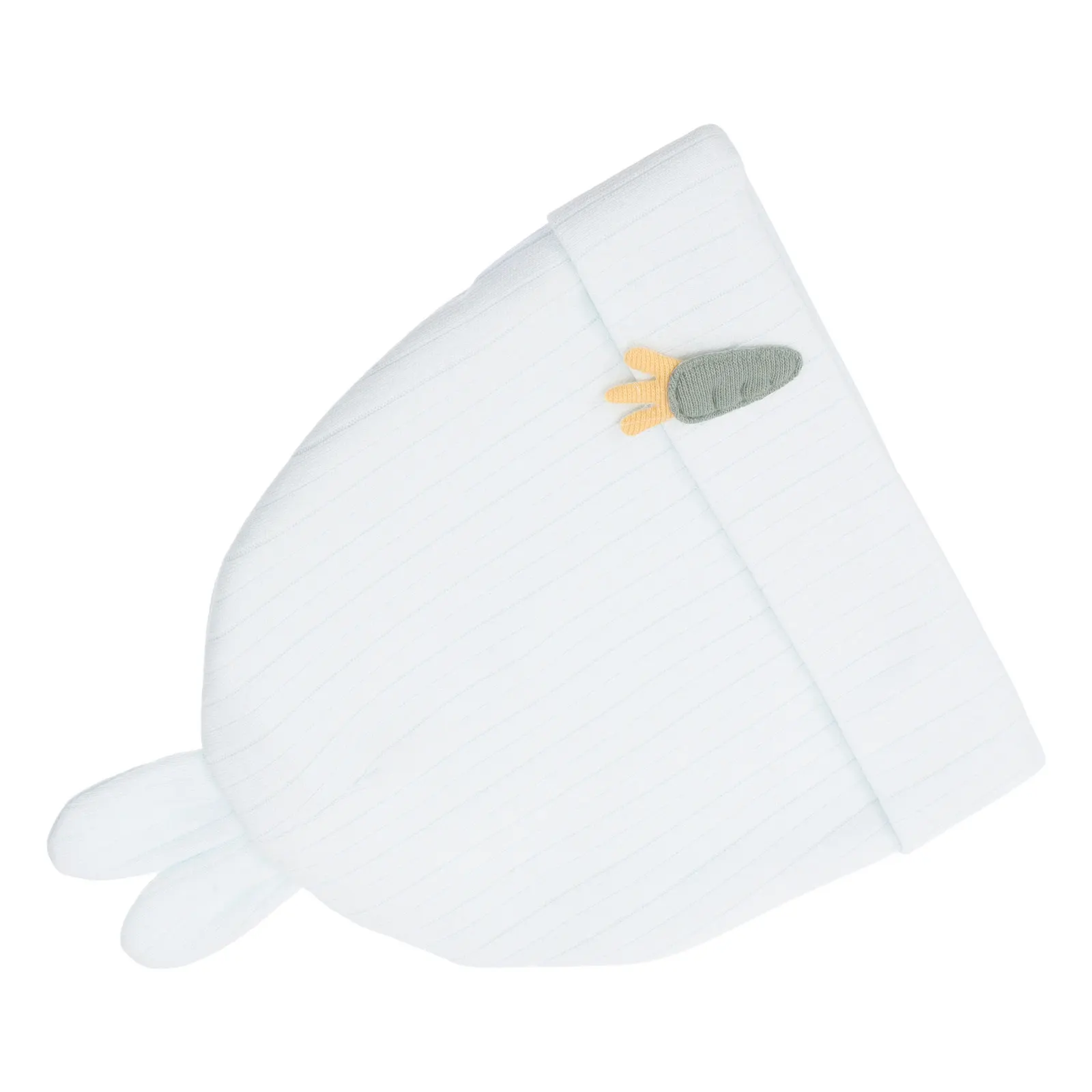 

Шапочка для новорожденных девочек, детская шапочка-бини с ушками кролика, двухслойная, теплая, мягкая, дышащая ткань, для больницы, детского сада, путешествий