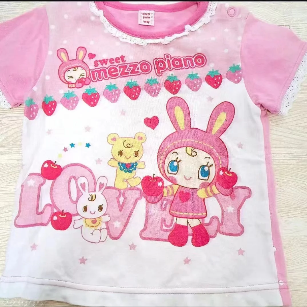 2025 novo japonês y2k kawaii t camisas femininas falso dois manga longa t moda anime impressão colheita topos túnica casual bonito camiseta