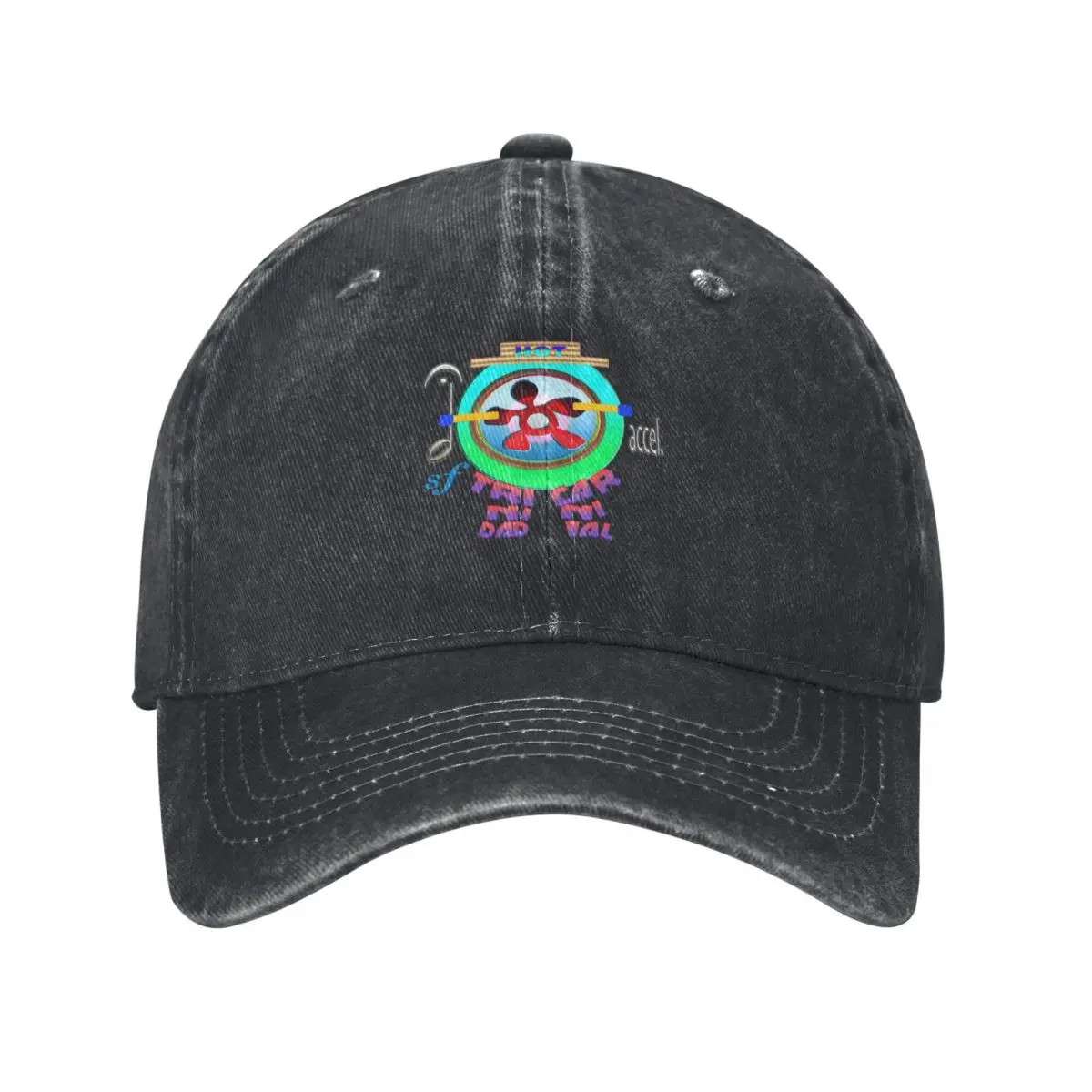 HOT SF TRINIDAD CARNIVAL ACCEL. - STEEL PAN PLAYER-STEEL DRUM PLAYER - TRINIDAD AND TOBAGO - CALYPSO SOCADANCE CAR Baseball Cap