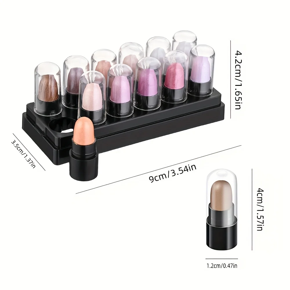 防水アイシャドウセット,キラキラ,グラデーション効果,12色,ピンク