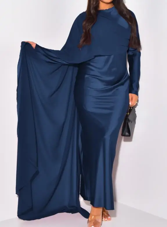 

2025 Autumn and Winter Elegant Style, High-End Feeling, Long Sleeved, Hip Hugging Skirt Dress, Women's Clothing