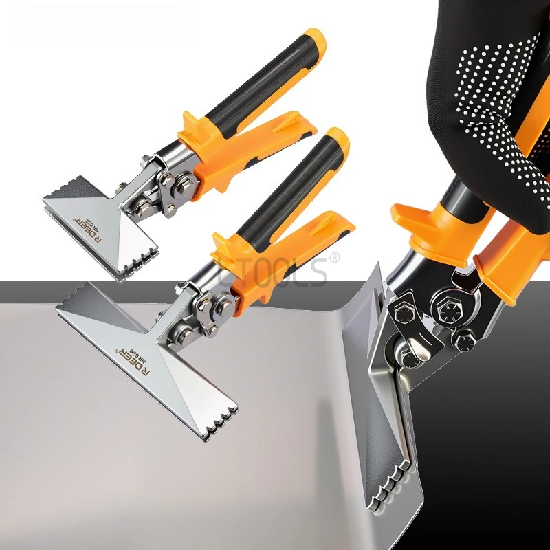

Flat Edge Folding Pliers Convenient Home Decoration Ceiling Keel Bending Plier Multi Functional Window Construction Bending Tool