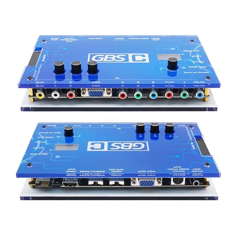 GBS Control GBSC RGBs Scart Ypbpr Signal to VGA HDMI-compatible Upscalers Video Converter Boards for Dreamcast Consoles