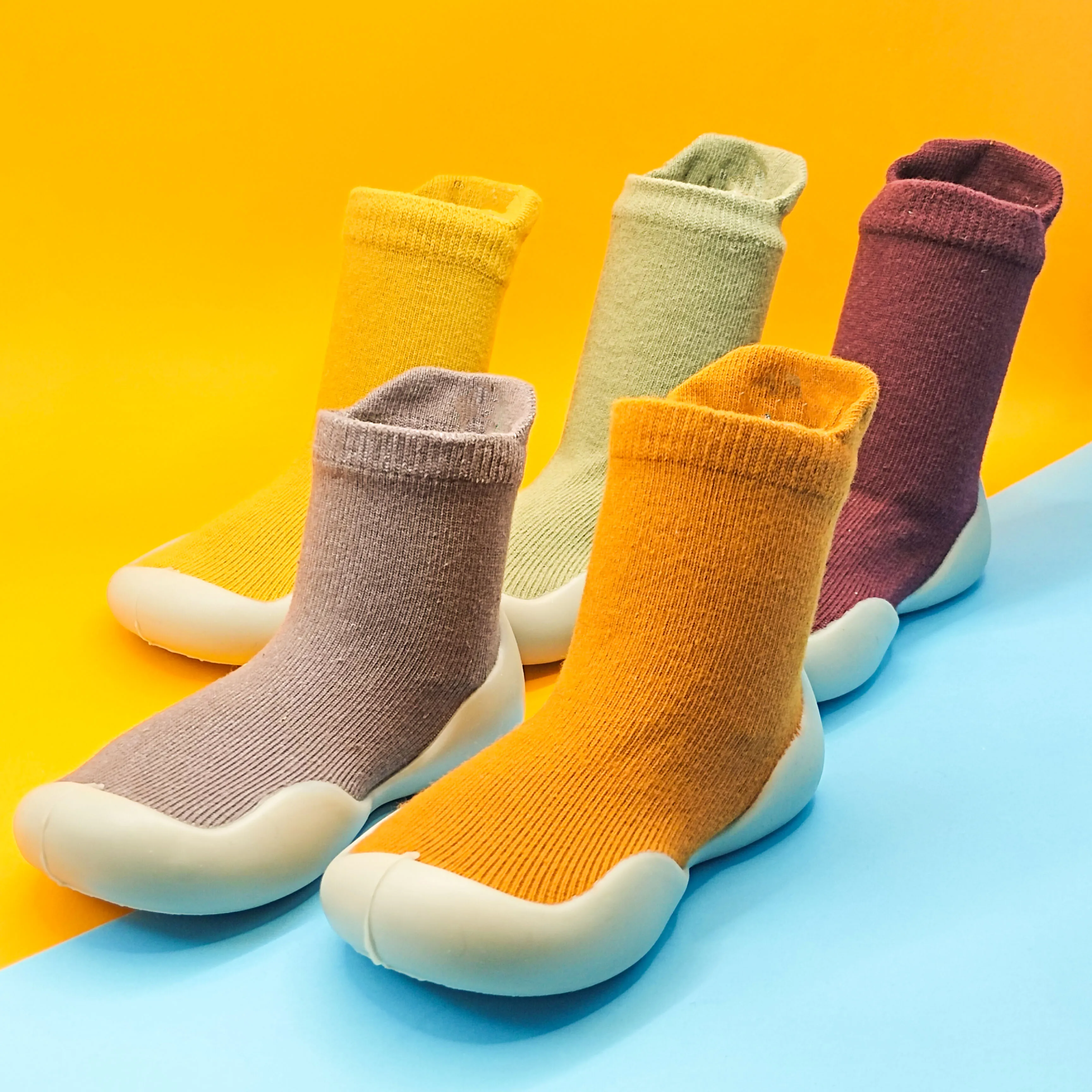 Baby floor socks baby all-season indoor non-slip toddler shoes newborn cool soft bottom anti-fall socks shoes