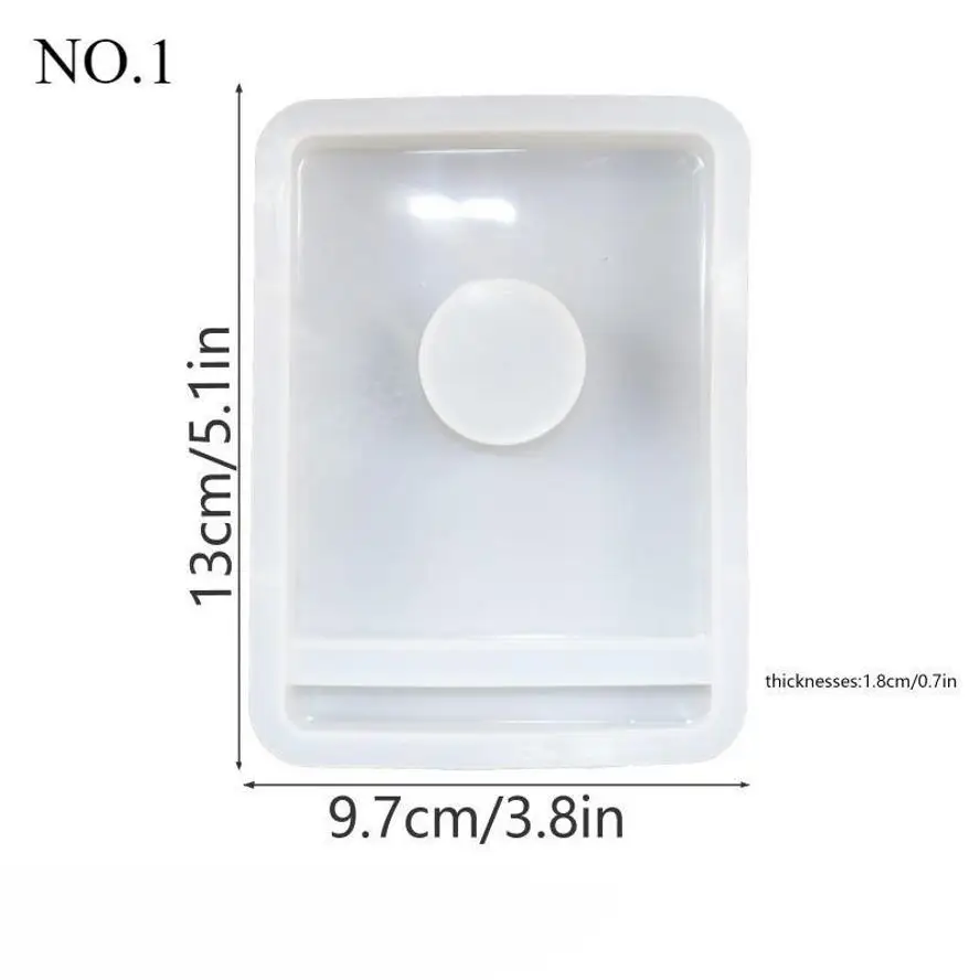 Christmas Tree Style Handmade Creative Molds House Plugin Decoration Gypsum Mold DIY Silicone Mold Accessories Supplies Tools