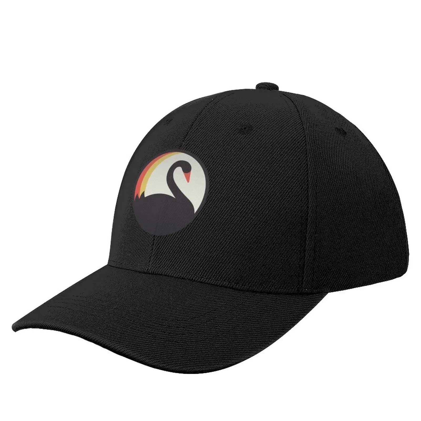 Western Australia Swan Logo: A Vintage Black Swan Emblem Baseball Cap Snap Back Hat Kids Hat hard hat Women Men's