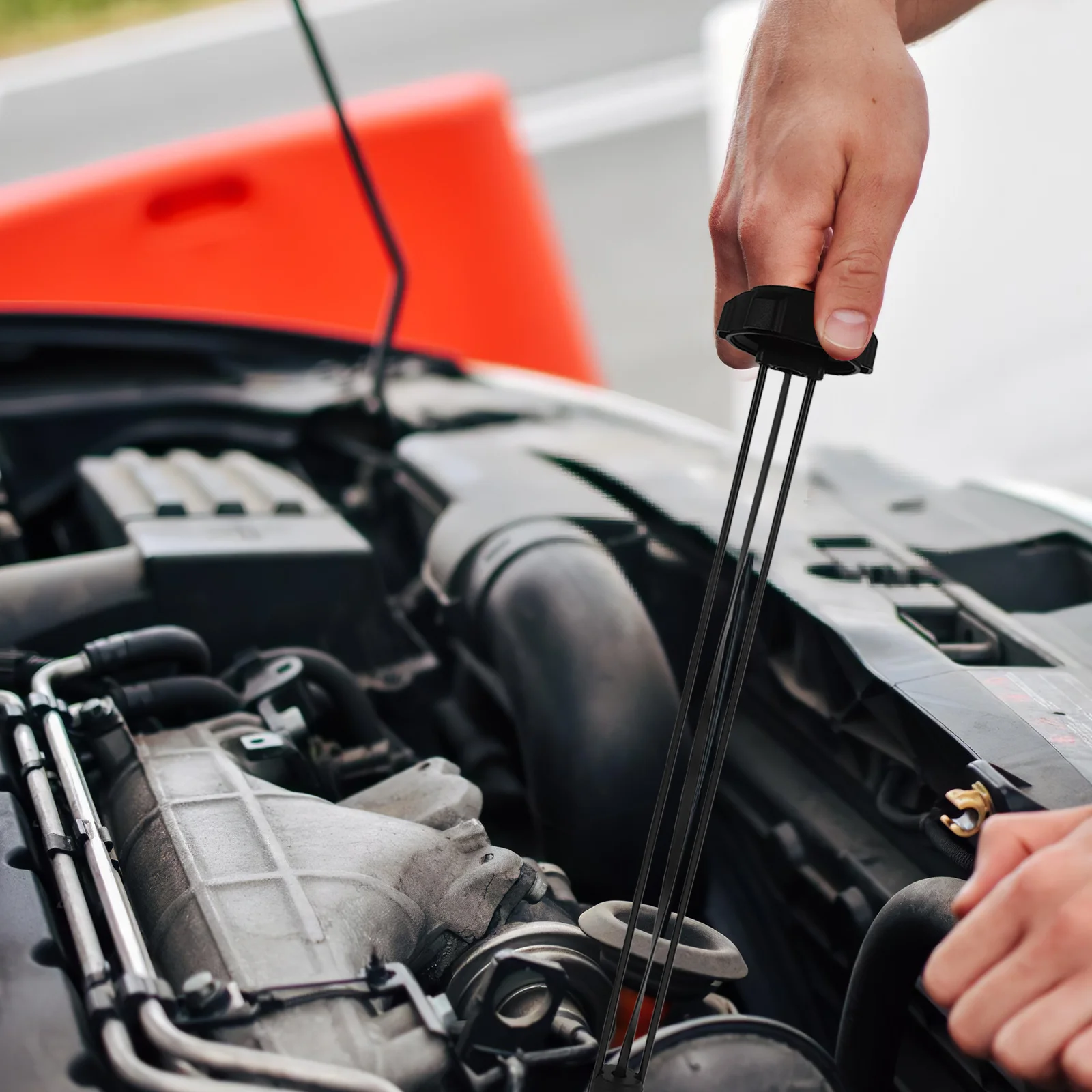 

Mechanical Oil Tank Gauge Generator Fuel Accessory Compatible 400-700 Accurate Fuel Level Meter Replacement