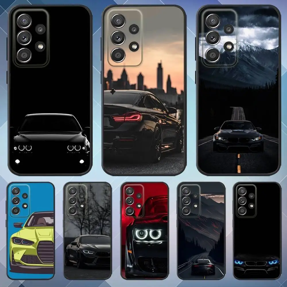 

R-Red Blue Car for B-Bmwes-S Phone Case For Samsung S25,S24,S21,S22,S23,S30,Ultra,S20,Plus,Fe,Lite,Note,10,9,5G Black Cover