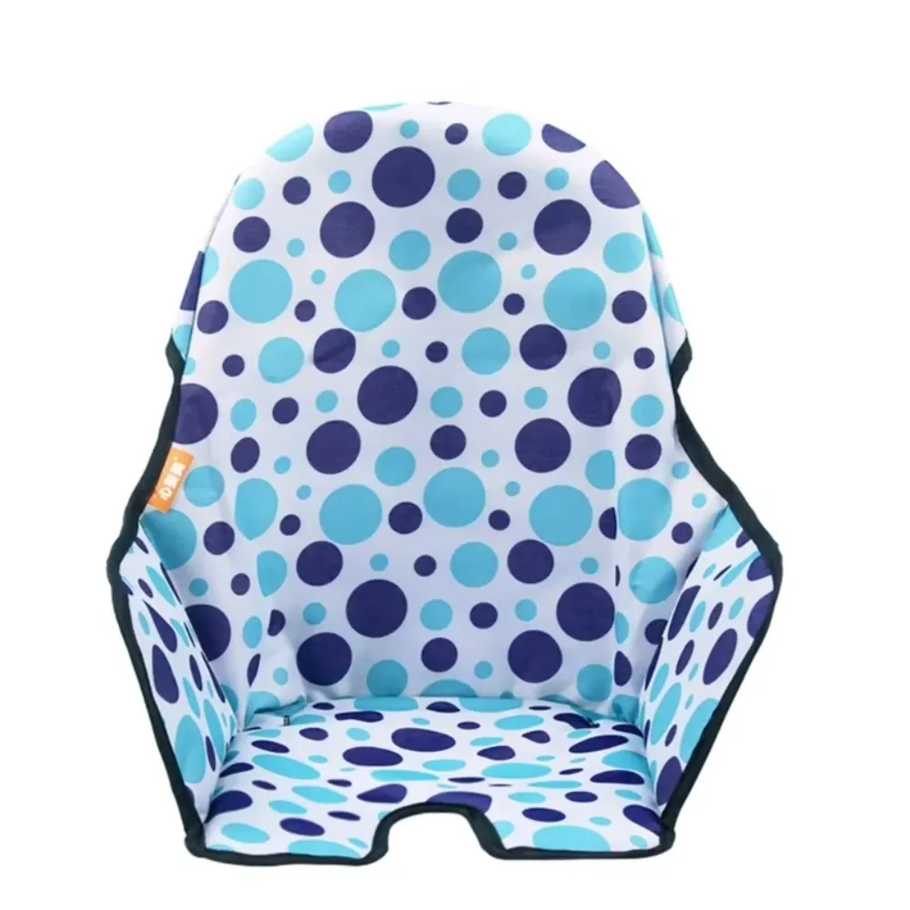 Soft Baby Dining Chair Seat Cover Comfortable Polka Dots Breathable Pad Liner Breathable Yellow High Chair Accessories Summer