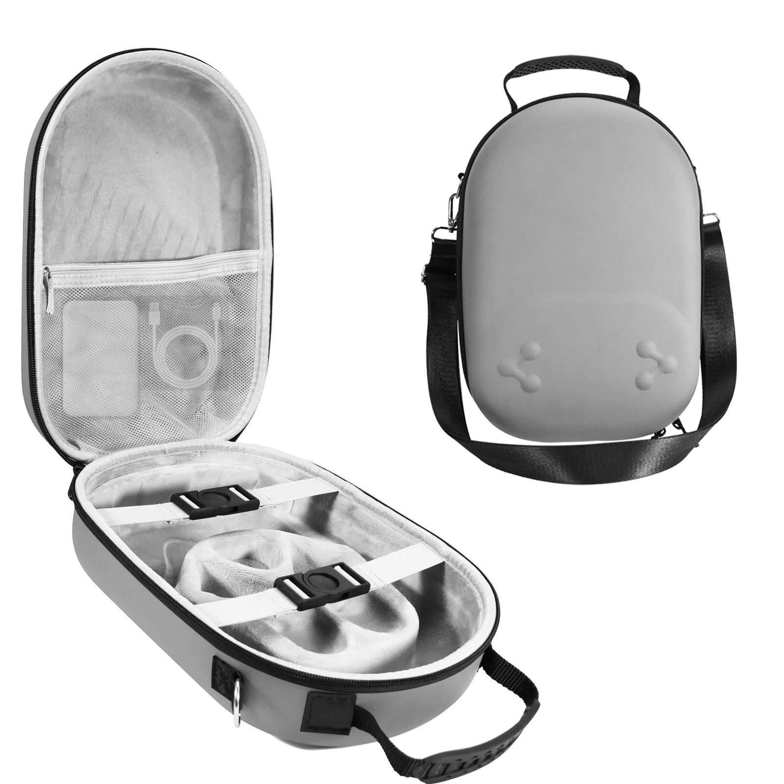 

Hard Carrying Case for Meta Quest 3/3S VR Headset, Portable Travel Storage Bag for Controller & Accessories Protective Case
