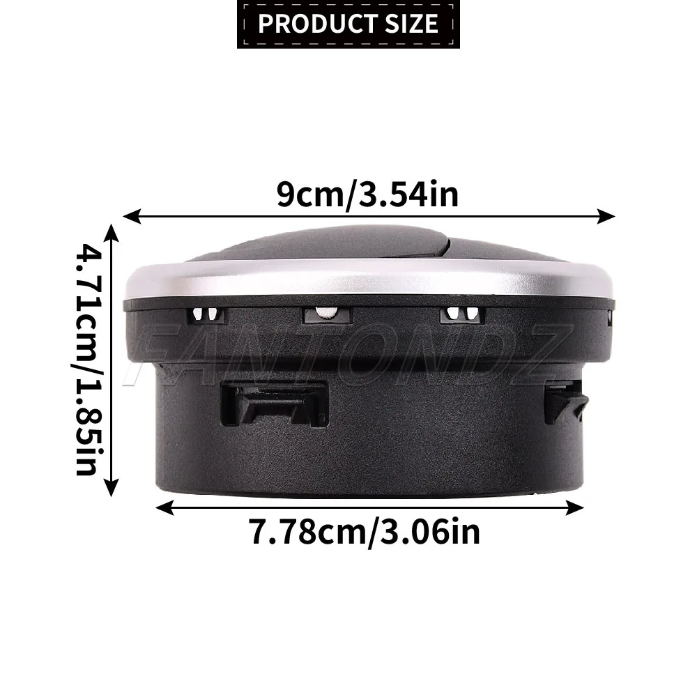 6J0819110 6P0819110 For Seat Ibiza 6J 6P 2008-2017 Dashboard Air Vent Grille Cover Black Or Silver Replacement Accessories